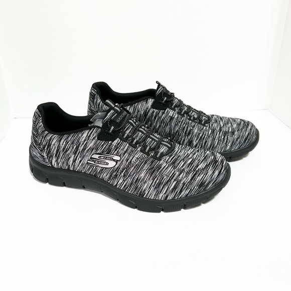 Skechers Shoes Skechers Womens Wide Fit Relaxed Fit Empire Game On Walking Shoe Poshmark